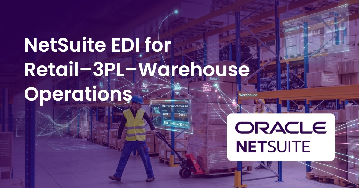NetSuite EDI for 3PL integration